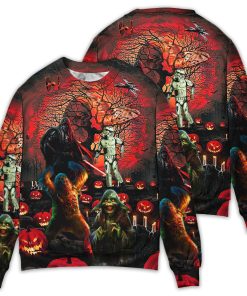 Halloween Starwars Creepy Scare Sweater Halloween Starwars Creepy Scare Sweater