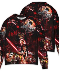 Halloween Starwars Horror Blood Scary Sweater