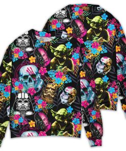 Halloween Starwars Horror Summer Tropical Sweater