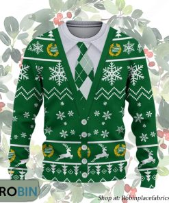 Hammarby Fotboll Allsvenskan Ugly Christmas Sweater Hammarby Fotboll Allsvenskan Ugly Christmas Sweater