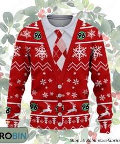Hannover 96 Bundesliga Team Ugly Christmas Sweater Hannover 96 Bundesliga Team Ugly Christmas Sweater