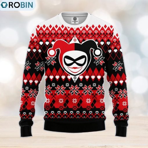 Harley Queen Suicide Squad Ugly Christmas Sweater Amazing Gift Men And Women Christmas Gift