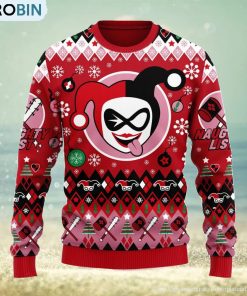 harley-quinn-christmas-ugly-christmas-sweater-anime-xmas-men-and-women-christmas-gift-2