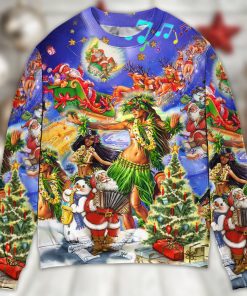 Hawaii The Aloha Merry Christmas Ugly Christmas Sweater Hawaii The Aloha Merry Christmas Ugly Christmas Sweater