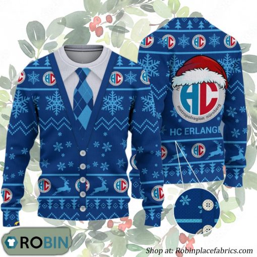 HC Erlangen House Bill Ugly Christmas Sweater