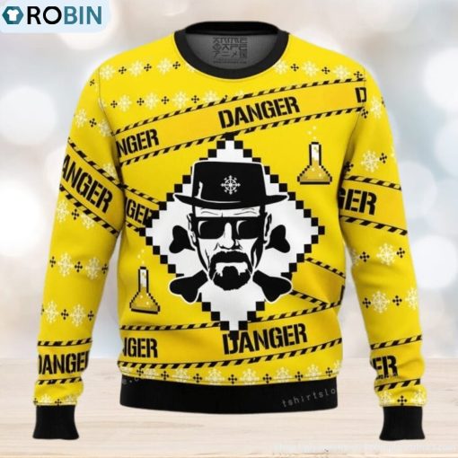 Heisenberg Breaking Bad Christmas Womens Ugly Sweater