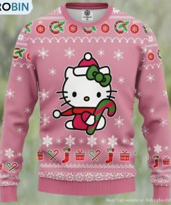 Hello Kitty Cute Ugly Christmas Sweater Sweatshirt