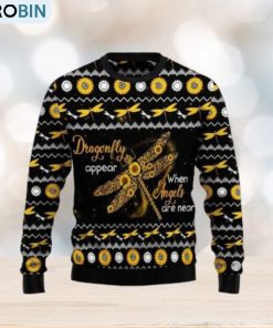 hilarious-hippie-dragonfly-sunflower-ugly-christmas-sweater-1