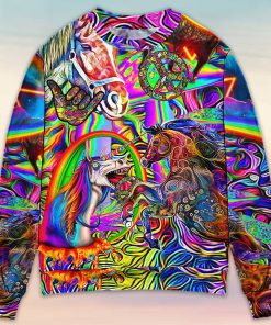 Hippie Horse Run For You Ugly Christmas Sweater
