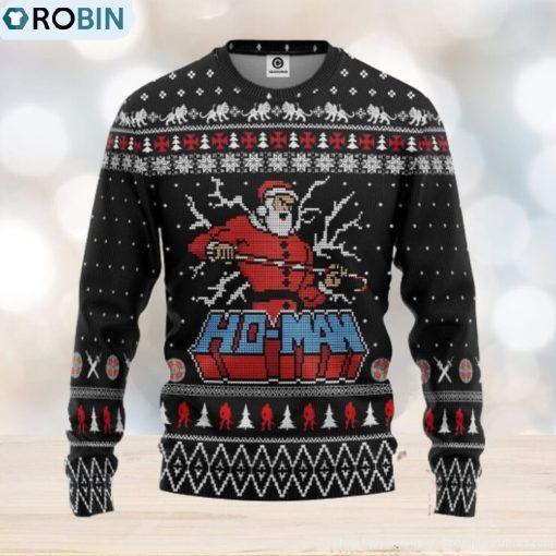 Ho Man Custom Ugly Christmas Sweater Gift For Men Women