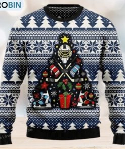 Hockey Christmas Ugly Sweater Party