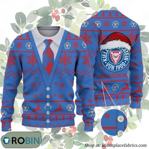Holstein Kiel Bundesliga Team Ugly Christmas Sweater