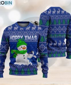 Hoppy Xmas Ugly Christmas Sweater Knitted Gift For Men And Women