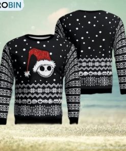 Horrifying Holiday AOP Sweater Knitwear