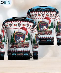 Horseshoe Bay Fire Department, Horseshoe Bay, Texas Christmas Aop Ugly Sweater 3D Gift For Men And Women