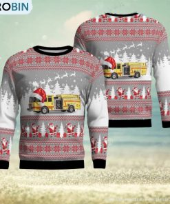 Horseshoe Lake, Arkansas, Horseshoe Lake Fire Dept. Christmas Ugly Sweater 3D Gift For Men And Women Horseshoe Lake, Arkansas, Horseshoe Lake Fire Dept. Christmas Ugly Sweater 3D Gift For Men And Women