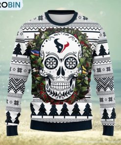 houston-texans-skull-flower-ugly-christmas-ugly-sweater-1