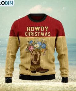 Howdy Christmas Ugly Christmas Sweater