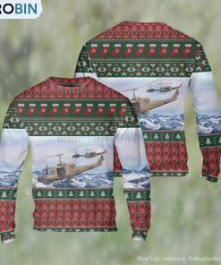 Huey Helicopter Ugly Christmas Sweater
