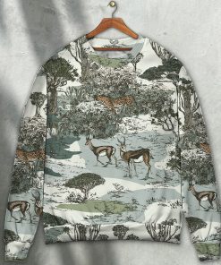Hunting Cool Wild Life Wild Style Ugly Christmas Sweater