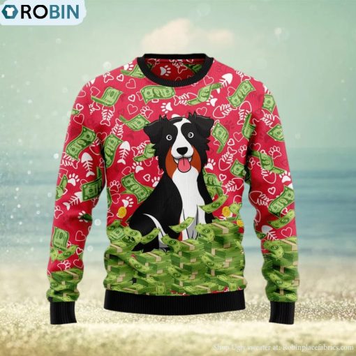 I Work Hard So That My Dog Can Have A Better Life Ugly Christmas Holiday Sweater Gifts