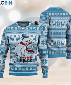 Ice Made By Snowman Ugly Christmas Sweater Knitted Gift For Men And Women Ice Made By Snowman Ugly Christmas Sweater Knitted Gift For Men And Women