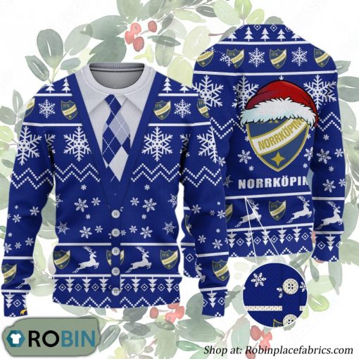 IFK Norrkoping Allsvenskan Ugly Christmas Sweater