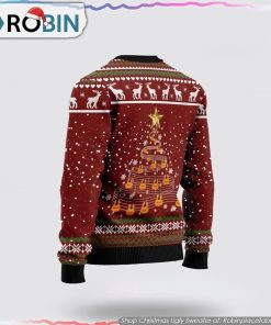 In Jesus Name I Play Guitar Christmas Ugly Sweater Gifts For Christians