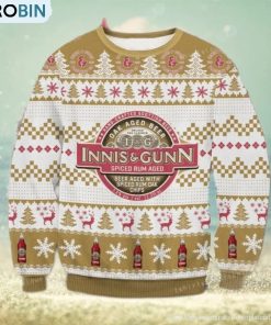 Innis Gunn Rum Cask Oak Aged Beer Chritsmas Ugly Sweater For Woman Innis Gunn Rum Cask Oak Aged Beer Chritsmas Ugly Sweater For Woman