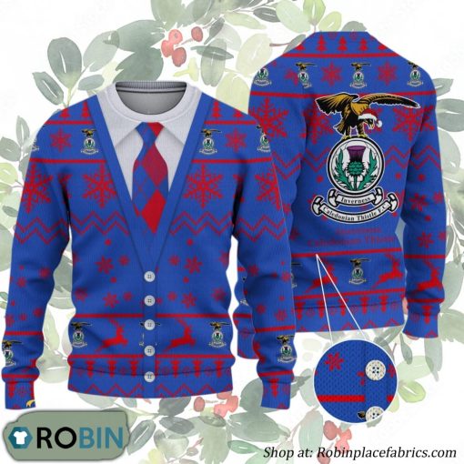 Inverness Caledonian Thistle FC Scottish Professional Football League Ugly Christmas Sweater