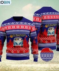 it's-the-most-wonderful-time-of-the-year-santa-claus-ugly-christmas-sweater-men-and-women-christmas-gift-1