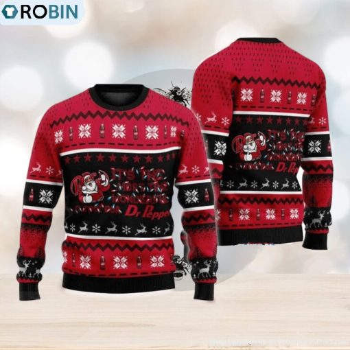 It’s Time For Dr Pepper 3D Ugly Christmas Sweater Men And Women Christmas Gift