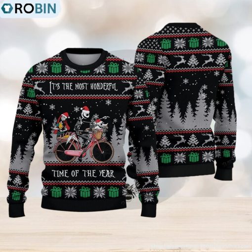 Jack And Sally Ugly Christmas Sweater