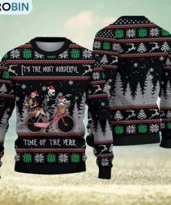 Jack And Sally Ugly Christmas Sweater Jack And Sally Ugly Christmas Sweater