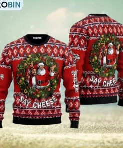 jesus-and-santa-say-cheese-ugly-christmas-sweater-for-men-and-women-1