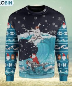 jesus-and-santa-ugly-sweater-for-christmas-1