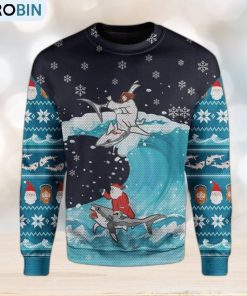jesus-and-santa-ugly-sweater-for-christmas-2