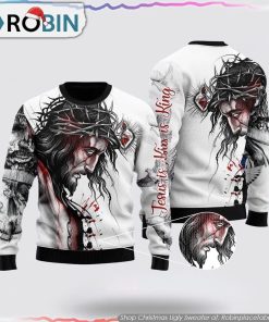 Jesus Catholic Ugly Christmas Sweater Gifts For Christians