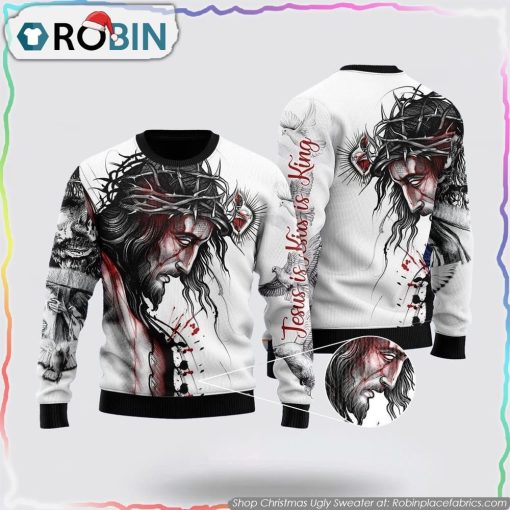 Jesus Catholic Ugly Christmas Sweater Gifts For Christians