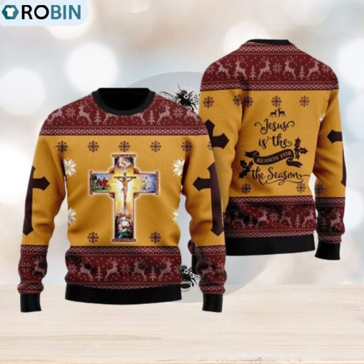 Jesus Christmas Ugly Christmas Sweater Apparel Gift For Men And Women