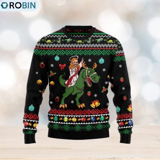 Jesus Cocoa Ugly Christmas Sweater Gift Men Women