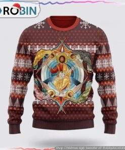 Jesus Is My King My Savior My Everything Ugly Sweater