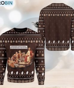 Jesus Ugly Christmas Sweater Outfit Gift For Men And Women