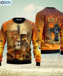 jeus-is-my-god-ugly-christmas-sweater-for-men-and-women-1