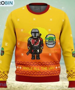 jingle-all-the-way-mandalorian-ugly-christmas-sweater-1