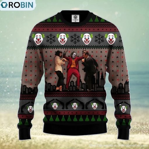 Joker Vs Ugly Christmas Sweater Amazing Gift Men And Women Christmas Gift