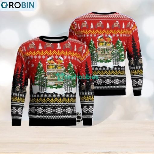 Jp Duck Christmas Christmas AOP Ugly Sweater For Men Women