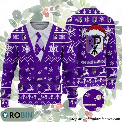 K. Patro Eisden Maasmechelen Pro League & Challenger Pro League Ugly Christmas Sweater