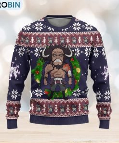 Kaido One Piece Anime Ugly Christmas Sweater Xmas Gift