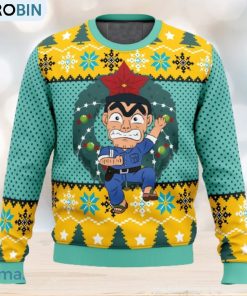 kankichi-ryotsu-kochikame-tokyo-beat-cops-xmas-ugly-christmas-sweater-for-men-and-women-1